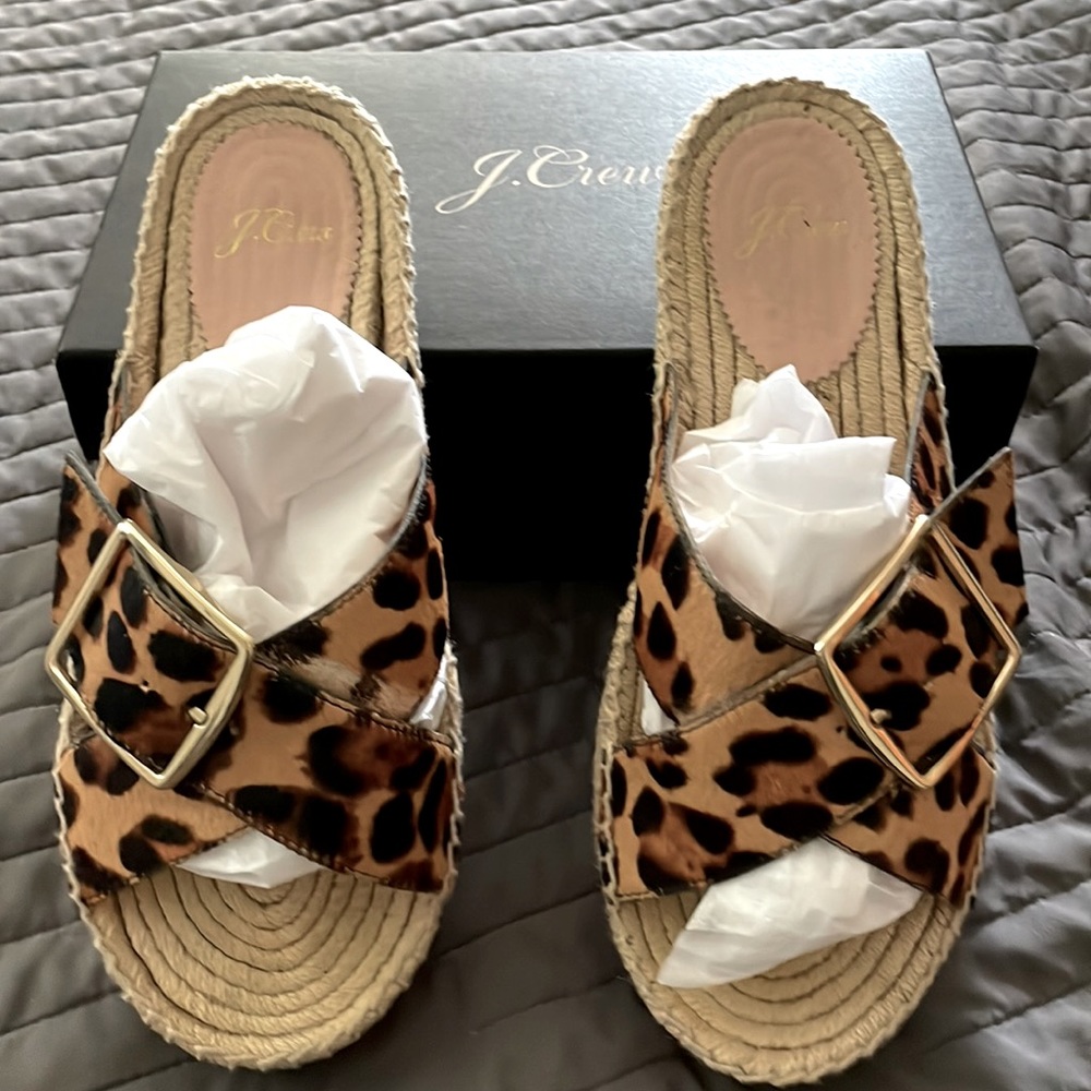 J.Crew platform Espadrilles